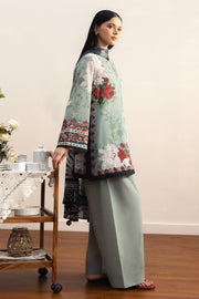 Coco by Zara Shahjahan Prints Unstitched Lawn 3Pc Suit D-10B Zen