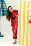 Zarposh Sundaze Embroidered Luxury Lawn Unstitched 3Pc Suit - ZEPHYR