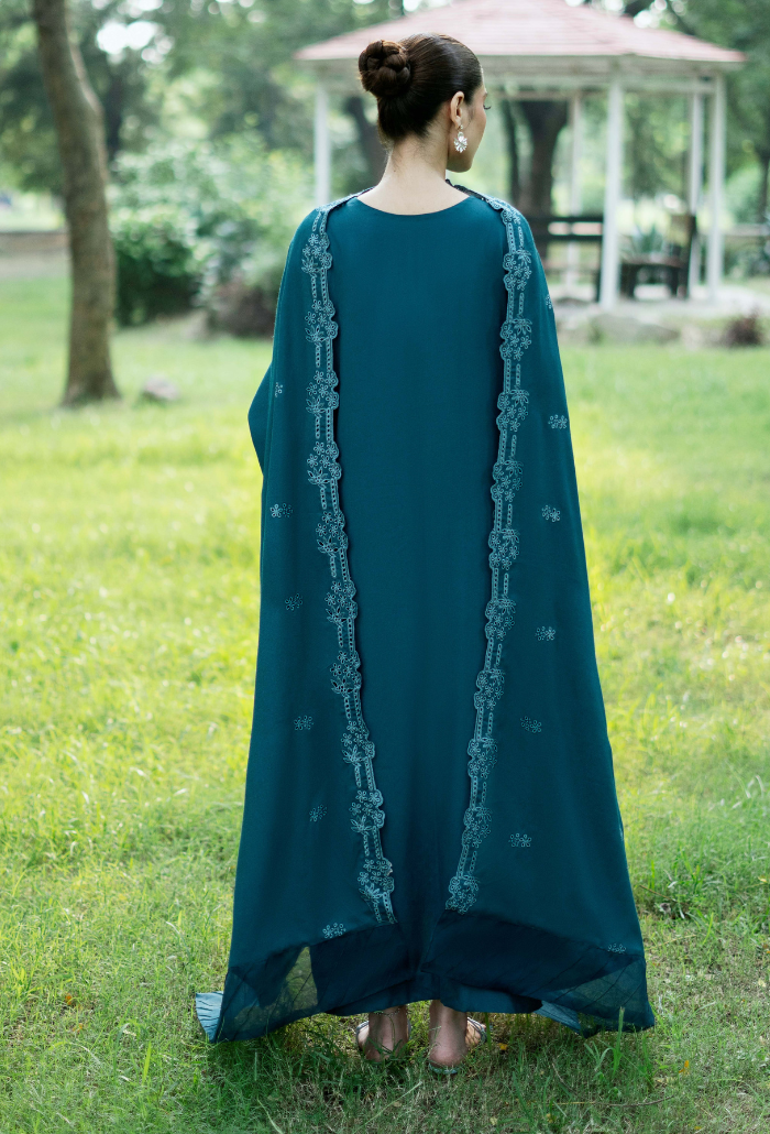 Zephyr by Humdum Embroidered Wool Unstitched 3Pc Suit D-06