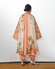 Jugnu Lahore The Reserved View Embroidered Cotton Unstitched 3Pc Suit - Zerah