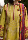 Hussain Rehar Embroidered Luxury Lawn Unstitched 3Pc Suit D-03 ZEST