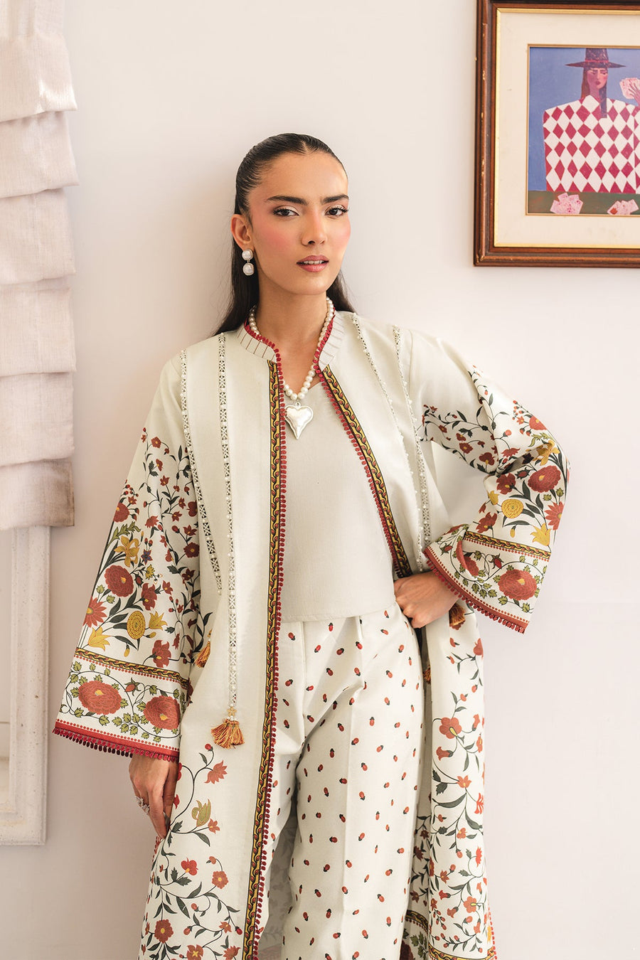Alizeh Fashion Sheen Printed Lawn Unstitched 3Pc Suit AF-PL-6049-Zest