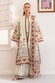Alizeh Fashion Sheen Printed Lawn Unstitched 3Pc Suit AF-PL-6049-Zest