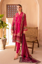 Afshan by Zoya & Fatima Embroidered Monark 4Pc Suit - Zimil
