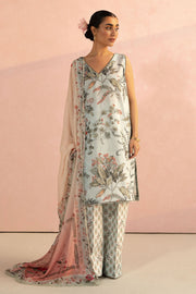Coco by Zara Shahjahan Prints Unstitched Lawn 3Pc Suit D-07A ZOE