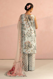 Coco by Zara Shahjahan Prints Unstitched Lawn 3Pc Suit D-07A ZOE