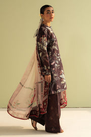 Coco by Zara Shahjahan Prints Unstitched Lawn 3Pc Suit D-07B ZOE