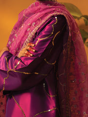 Faiza Faisal Signature Festive Pret Rangooli Fabric 3Pc Suit - Zoe