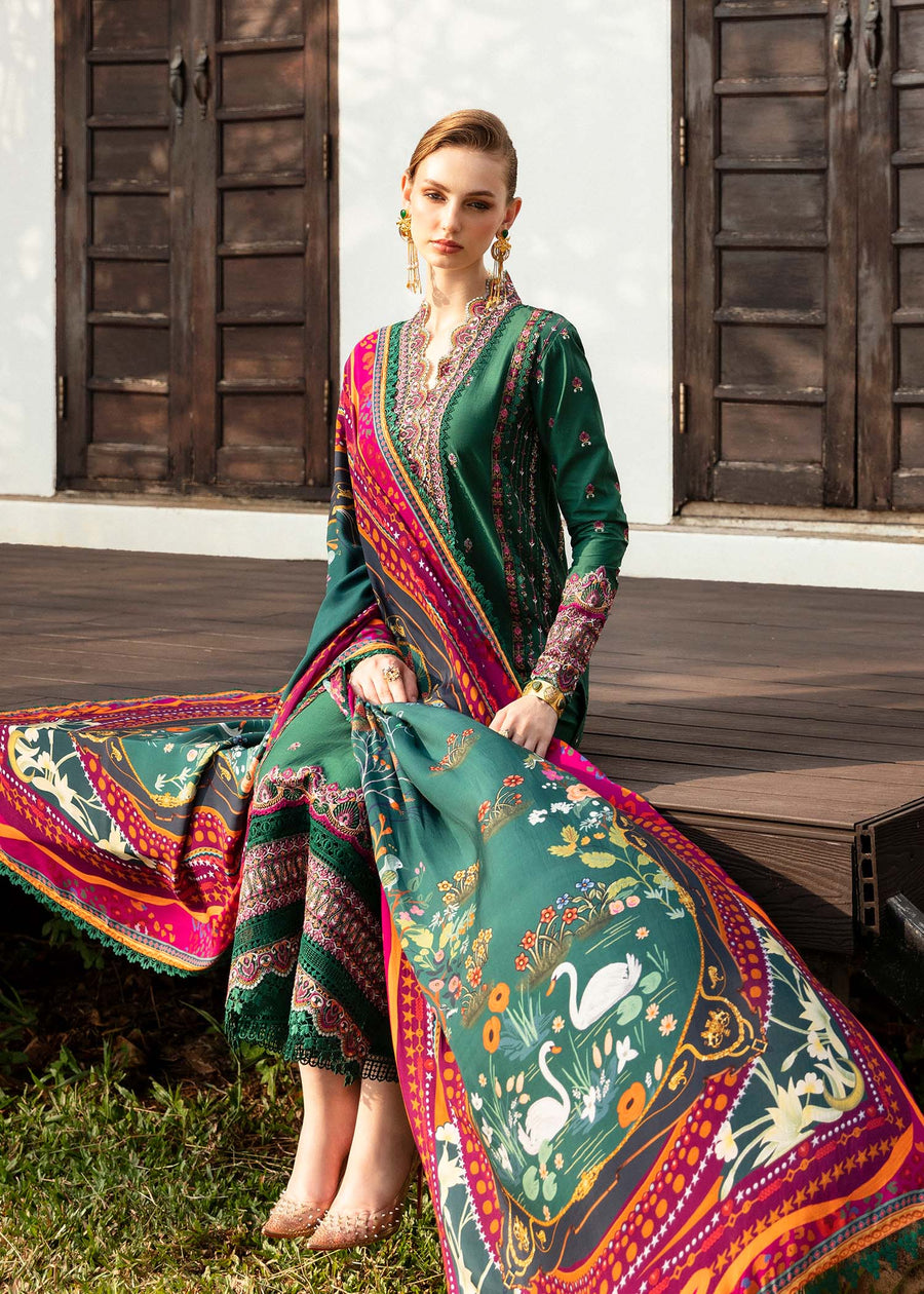 Mayal by Kanwal Malik Embroidered Lawn Unstitched 3Pc Suit - ZOHA