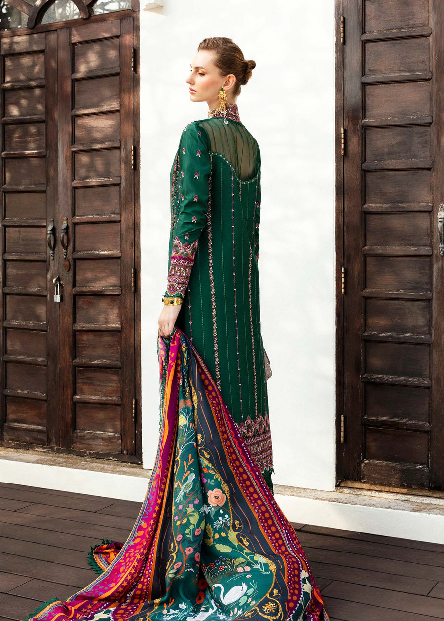 Mayal by Kanwal Malik Embroidered Lawn Unstitched 3Pc Suit - ZOHA