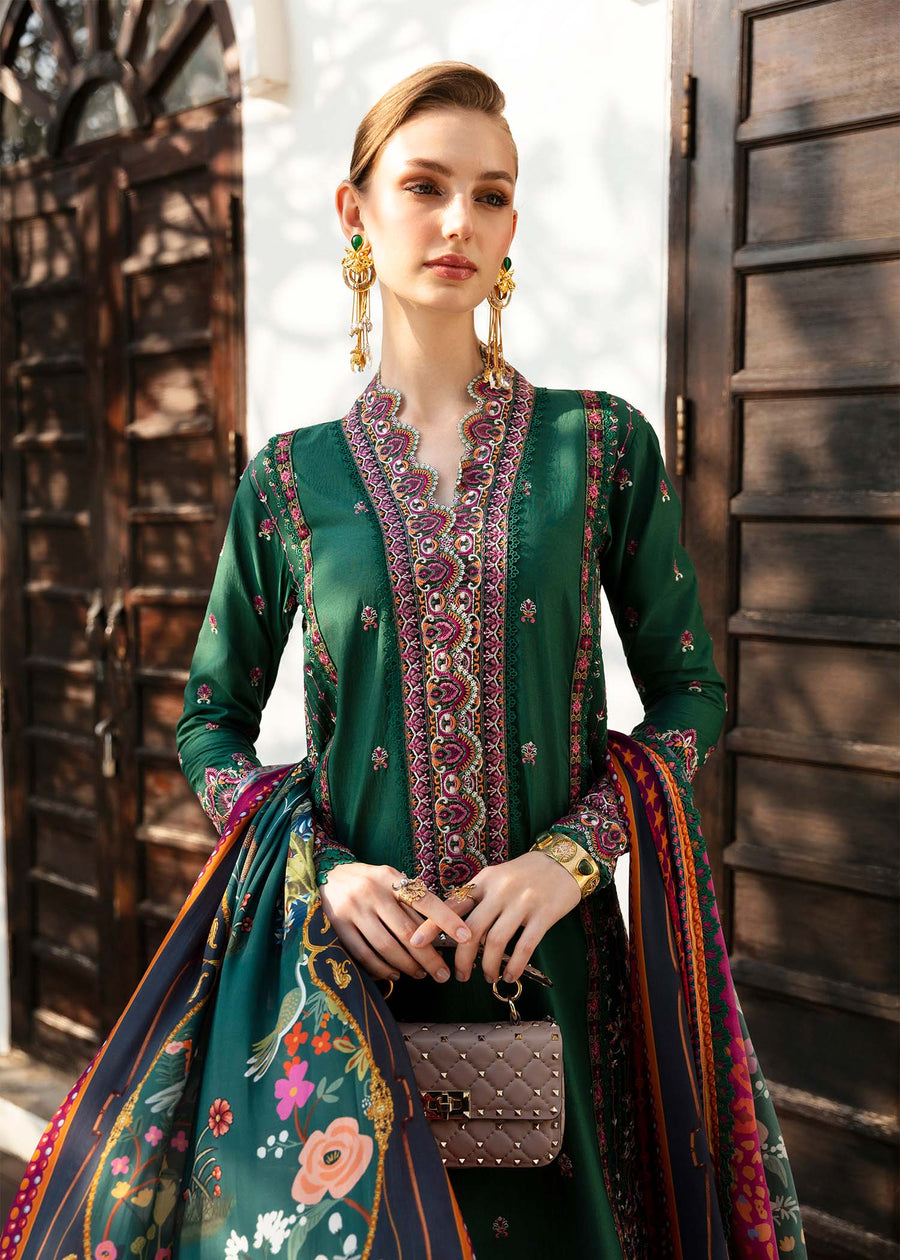 Mayal by Kanwal Malik Embroidered Lawn Unstitched 3Pc Suit - ZOHA