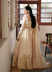 Neeshay Shagun Embroidered Raw Silk Unstitched 3Pc Suit - ZOHRAVAR