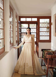 Neeshay Shagun Embroidered Raw Silk Unstitched 3Pc Suit - ZOHRAVAR