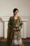 Afrozeh Shehnai Embroidered Net Unstitched 3Pc Suit AFS-25-04 ZOON