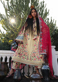 Hussain Rehar Kalabagh Unstitched Embroidered Lawn 3Pc Suit - Zubdah