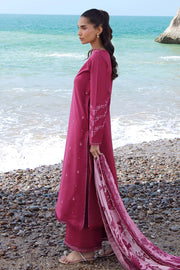 Seran Afsanah Embroidered Lawn Unstitched 3Pc Suit D-15 ZURI