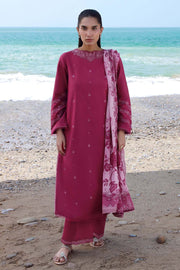 Seran Afsanah Embroidered Lawn Unstitched 3Pc Suit D-15 ZURI