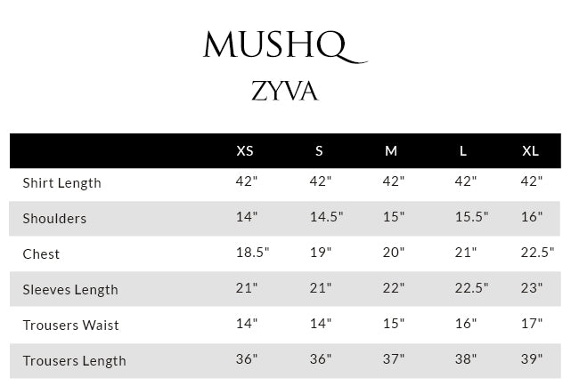 Mushq Sunehri Ramsha Edit Zari Silk Stitched 3Pc Suit - Zyva