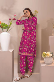 Ada by Safwa Printed Zari Khaddar Unstitched 2Pc Suit ADA-02