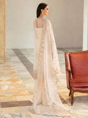 Ayzel by Afrozeh Panache Unstitched Organza 3Pc Suit AZ-V5-02 ALLORA