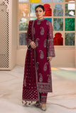 DUA by Alizeh Fashion Embroidered Chiffon Unstitched 3Pc Suit D-6A