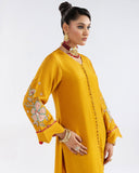 Zivah Apparel Elysian Luxury Pret 3Pc Suit ( Ready To Wear ) Amber