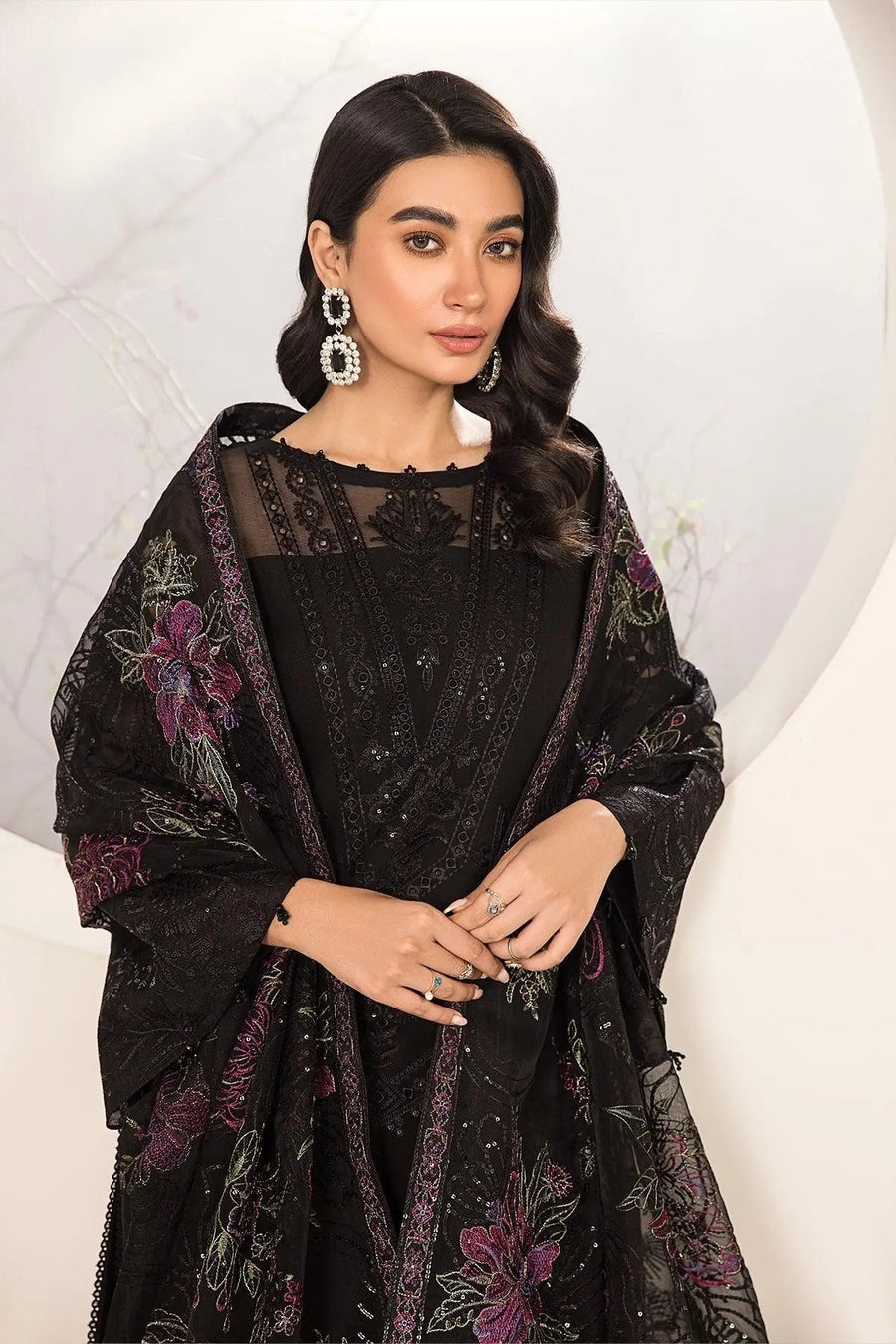 AF-CH-2151-Amera Embroidered Chiffon