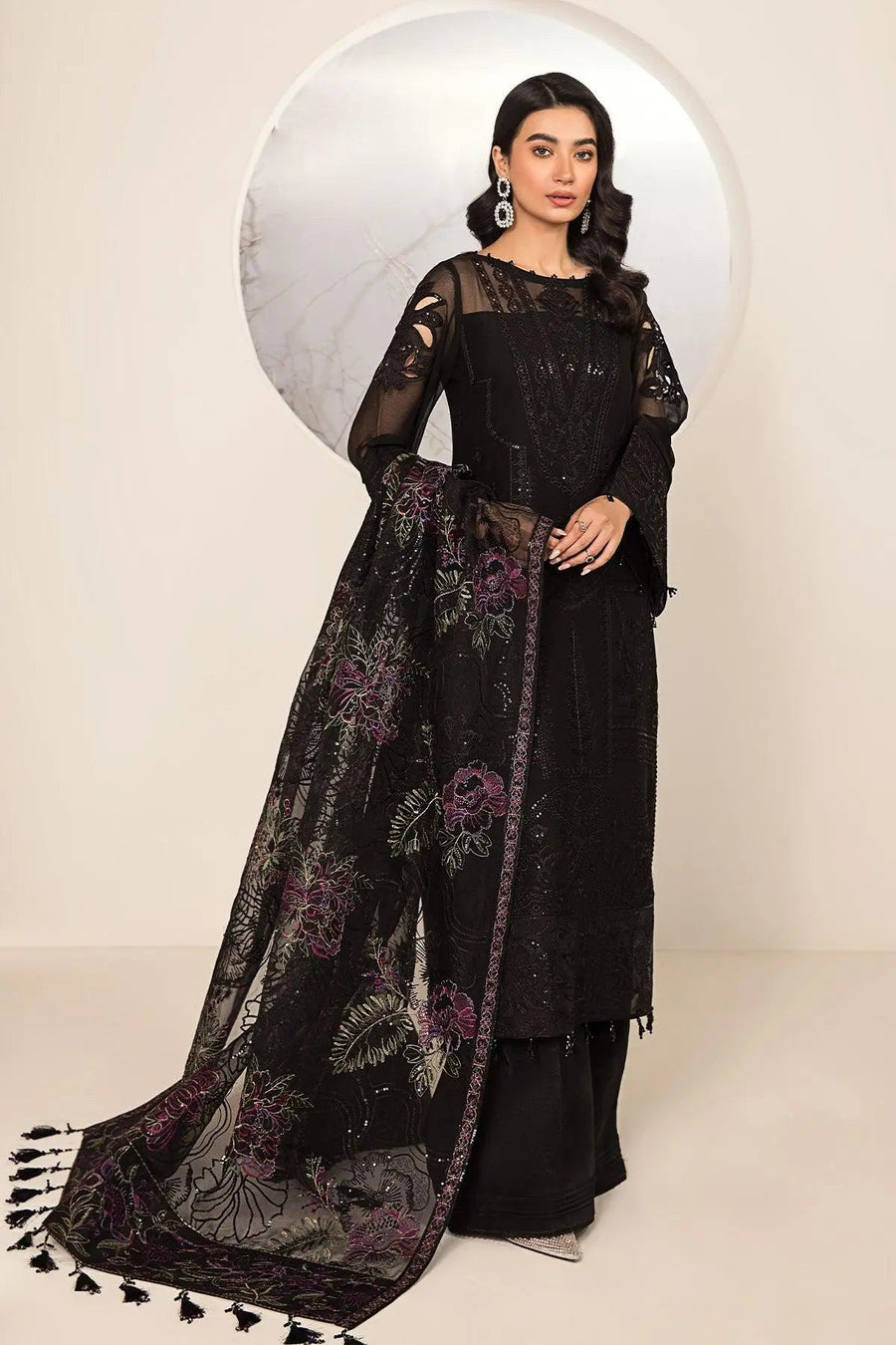 AF-CH-2151-Amera Embroidered Chiffon