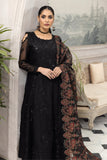 Alizeh Fashion Ik Dastaan Embroidered Chiffon 3Pc Suit D-07 ARMAN