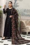 Alizeh Fashion Ik Dastaan Embroidered Chiffon 3Pc Suit D-07 ARMAN