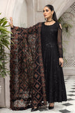 Alizeh Fashion Ik Dastaan Embroidered Chiffon 3Pc Suit D-07 ARMAN