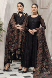 Alizeh Fashion Ik Dastaan Embroidered Chiffon 3Pc Suit D-07 ARMAN