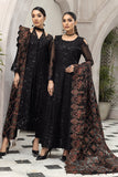 Alizeh Fashion Ik Dastaan Embroidered Chiffon 3Pc Suit D-07 ARMAN