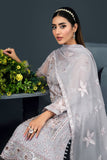 Reena by Alizeh Fashion Embroidered Chiffon Unstitched 3Pc Suit D-01 Asra