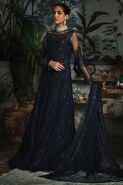 Zarif La Rosella Unstitched Embroidered Net 3Pc Suit ZLR 08 STARRY