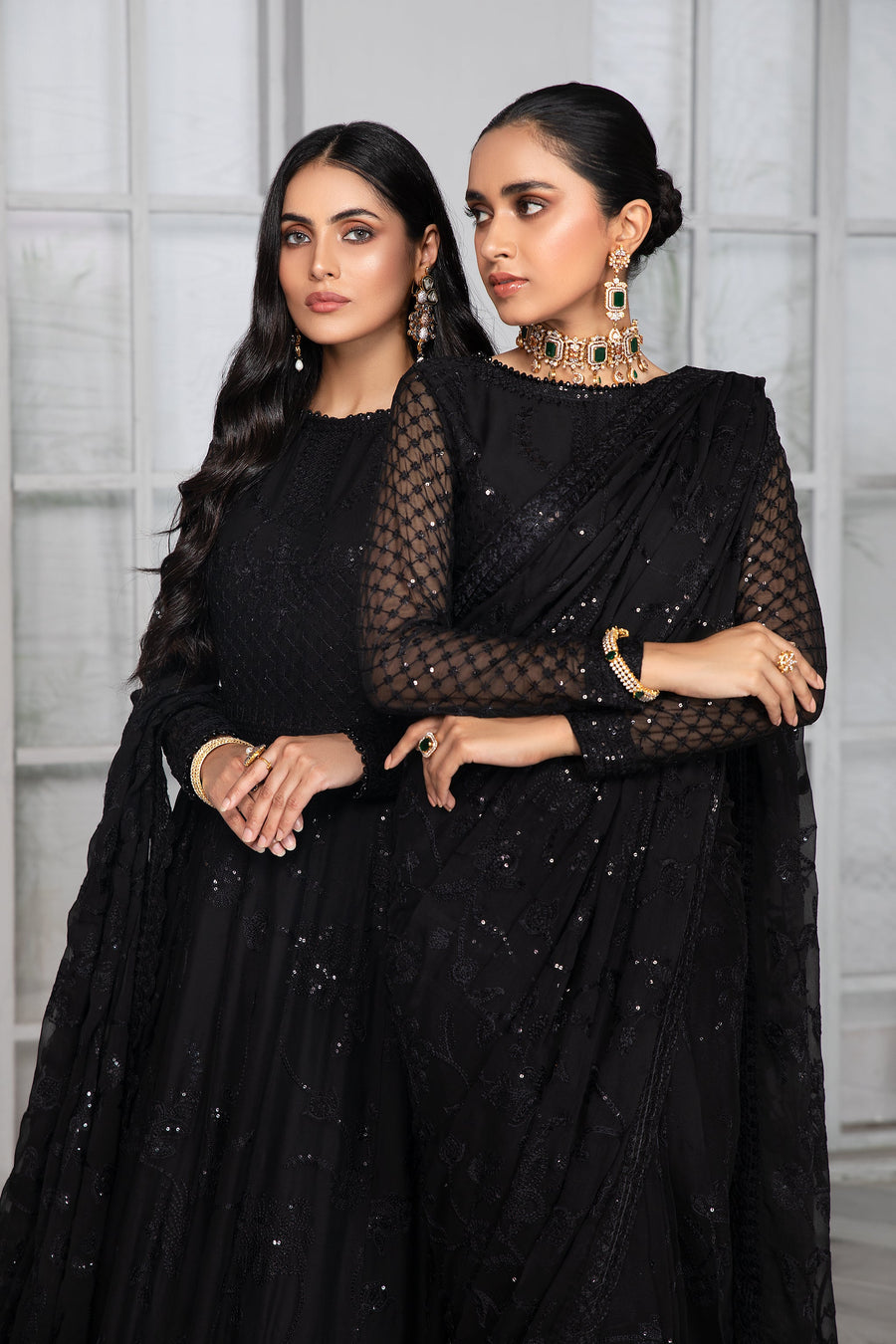 ZARIF Bahaar Unstitched Formal Embroidered 3Pc Suit ZB-02 OMROSE