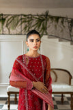 Azzal Mishri Festive Embroidered Net Unstitched 3Pc Suit M-08 Bahar