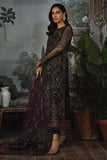 Zarif La Rosella Unstitched Embroidered Net 3Pc Suit ZLR 04 NIGHT GLOW