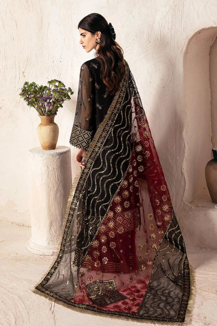 AF-CH-2172-Sajal Embroidered Chiffon