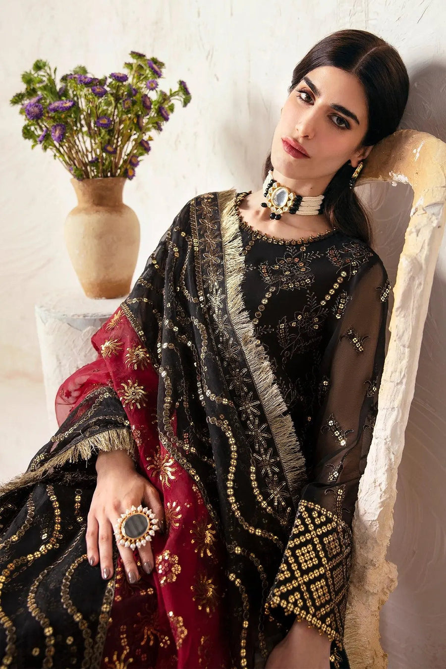 AF-CH-2172-Sajal Embroidered Chiffon