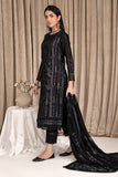 ZARIF Eid Lawn Unstitched Embroidered 3 Piece Suit ZEL-10 DARK AURA