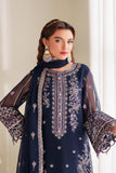 Dua by Alizeh Fashion Embroidered Chiffon Unstitched 3Pc Suit AF-DUA-3027-Falak