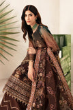 Alizeh Fashion Luxury Embroidered Organza Unstitched 3Pc Suit AF-CH-2165-Hazel