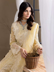 IZNIK Chinon Vol-03 Embroidered Chiffon Unstitched 3Pc Suit CC-23 Delilah