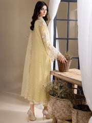 IZNIK Chinon Vol-03 Embroidered Chiffon Unstitched 3Pc Suit CC-23 Delilah