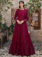 IZNIK Chinon Vol-03 Embroidered Chiffon Unstitched 3Pc Suit CC-29 Rosalie