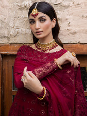 IZNIK Chinon Vol-03 Embroidered Chiffon Unstitched 3Pc Suit CC-29 Rosalie