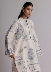 Coco Zara Shahjahan DIBA 10B embroidered khaddar shirt detail
