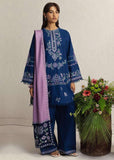 Coco Zara Shahjahan Embroidered Khaddar Unstitched 3Pc D-4A NEELAM