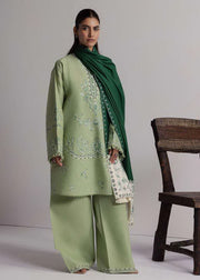 Coco Zara Shahjahan NEELAM 4B embroidered winter styling view